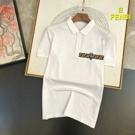 Picture of Fendi Polo Shirt Short _SKUFendiM-3XL12yx0720195